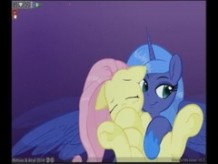 Fluttershy & Luna Lucent Dreams