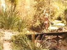 hot blond shemale fucked outdoor