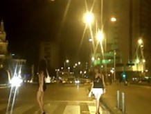 Nikki Ladyboys begging for money on the streets