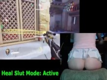 SweetCheeks - Femboy Healluts juega Overwatch (2017-05-18)