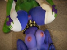 Futa - Anal - She-Hulk x Mystique - Porno 3D