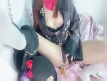 |crossdresser|cosplay femboy | Genshin.Hu tao