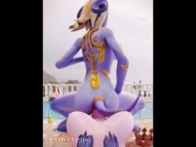 Draenei Elf Futa sexo en la Epic Pool Party [Gran Cupido] (World of Warcraft)