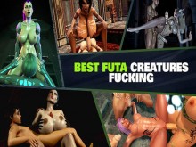 Futa3dX - Compilación de las mejores criaturas follando