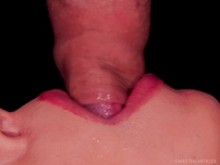 PRIMER PLANO: ¡LA MEJOR BOCA para ordeñar te hizo CORRER DOS VECES! ¡Mamada sensual del PREPUCIO! Chupando polla SIN CORTAR! ASMR