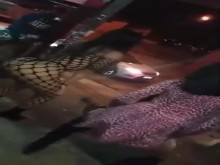 Travesti brasileña caliente en la calle