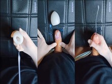Prueba de trampa Celebration de Tenga Egg a seguidores en Twitter 4K POV vertical