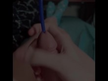 La sesión de sonido profundo hace que mi palpitante gotee y cum hard Jessica Bloom