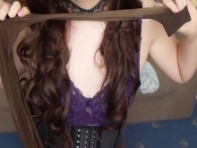 Escuché que tienes un fetiche de pantimedias Joi