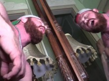 Hunks Hunks Bang A Trans Lludy Fortune mientras se mueve