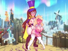 Hatlady x OC (Futa) [Un sombrero en el tiempo Hentai]