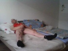 ¡Trágate cerdo cachondo!