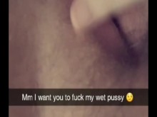 Compilación de Snapchat FTM Trans Guy masturbándose