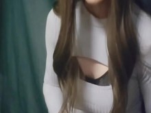 Orgasmo seco crossdresser japonés