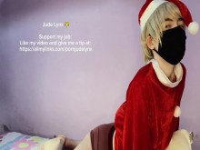 JUDE LYNX - ¡¡¡FTM VIRGIN 18+ SE MASTURBA PARA NAVIDAD !!!