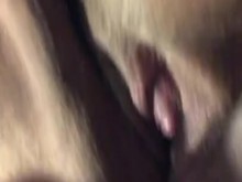 FTM oso chub cumming con mi vibrador de cerca