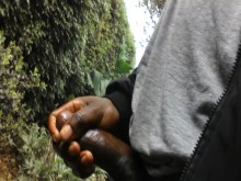 LGBTQ???????? TRANSEXUAL CON POLLA GRANDE DE 10" PAJA PÚBLICA