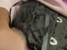 Crossdresser corrida rápida carga enorme