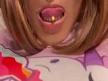 muñeca cd disfrazada