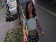 Mostrar mi culo en público, exposición transexual escolar.