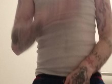 TS desagradable maricón maricón puta auto humillación bofetadas