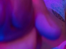 Dulce hijastro chupa su gran polla