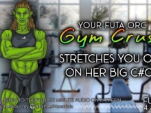 Tu enamorada de Futa Orc Gym te estira sobre su gran polla. Oyente neutral en cuanto al género. Audio4Todos. NovaNoiz
