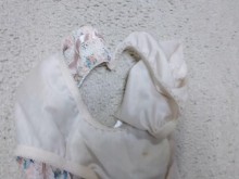 Lindos pantalones transgénero manchados sexualmente quitados crudos