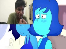 La MILF azul follada, escena de sexo hentai de dibujos animados