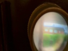 Quédate junto a las bandas de la puerta de entrada de tu amante esperando a tu cliente bb, ángel Scarlett negro