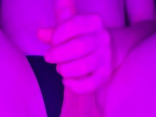 Chica trans británica se corre en tu cara