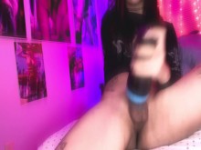 TS ASIÁTICA FOLLANDO SU FLESHLIGHT