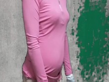 conejito cambiarse de ropa masturbación coño afeitado chica cosplay planificación diablillo TENGA short sin cortes travesti chico pechos pequeños PSH NSFW exposición trans japonés masturbación t