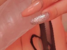 ¡Hazel prueba un juguete nuevo! Caliente Trans mtf onlyfans/hazelshootsbigloads