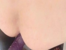 pdx tgirl follando su juguete