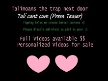 Bragas blancas Sissy Vib Anal Huevo Auto intento facial Teaser