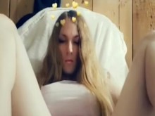 Sexy Sissy Slut Trap Trans Chica Rubia Se Folla El Culo Anal Caliente