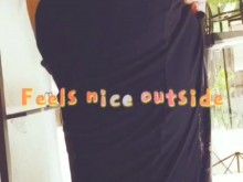Puta transexual caliente en un bonito día soleado