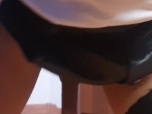 Transexual se folla con una polla