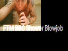 FTM BBC Ducha Mamada POV Contacto visual