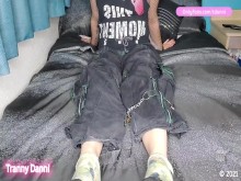 Emo patinador tranny pie dominación